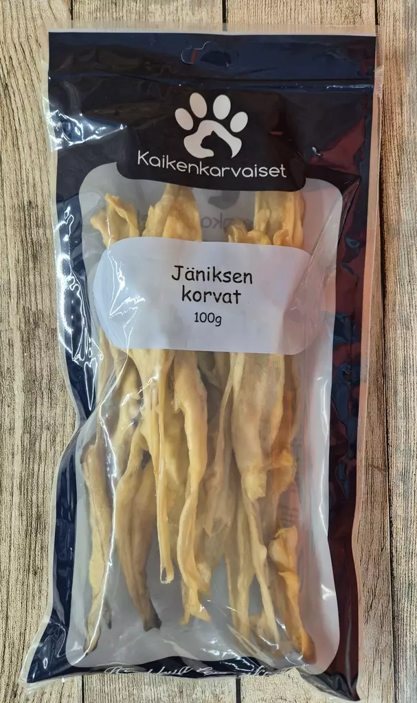 Jäniksen korvat 100g - Koiran herkut - 6417728010138 - 1