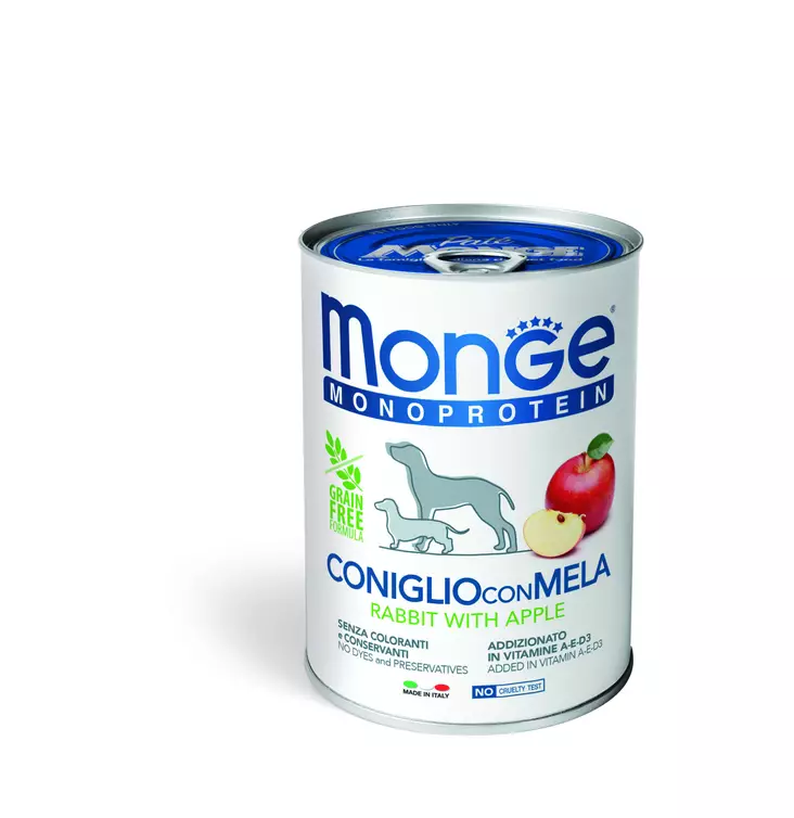 Monge dog adult Monoprotein Kani-omena 400g koiran märkäruoka - Koiran märkäruoat - 8009470014328 - 1