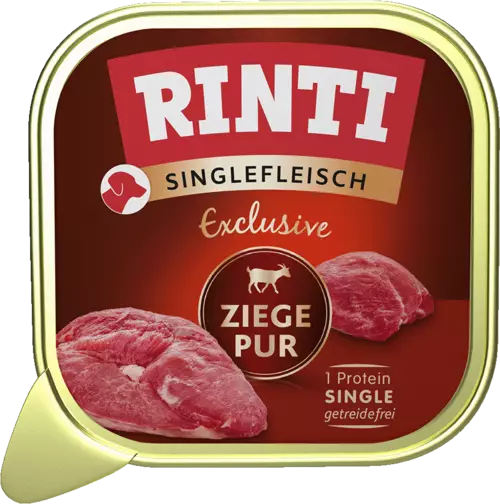 Rinti Singlefleisch Yksi Proteiini Vuohi 150 g - Koiran märkäruoat - 4000158943248 - 1