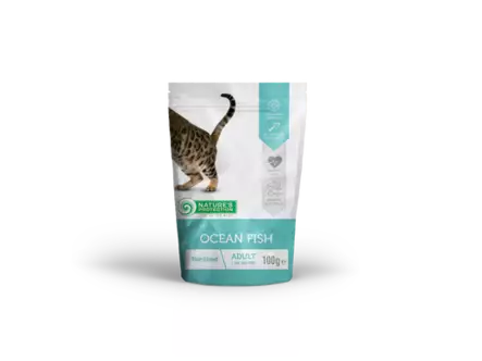 Natures Protection Cat Ocean Fish 100g - Märkäruokapussit - 4771317456939 - 1