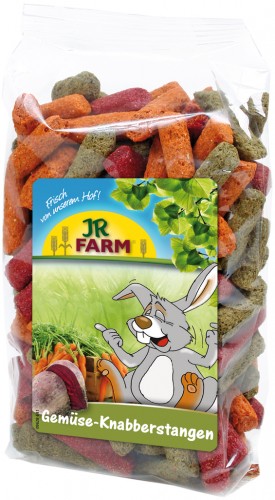 Jr. Farm Vihannespötköt jyrsijän herkku 125g - Kanin ja jyrsijän herkut - 4024344009389 - 1