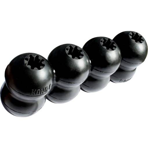 Kong Goodie Ribbon Extreme L musta - Koiran aktivointilelut - 035585356389 - 1