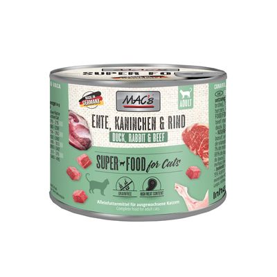 MACs ankka, kani ja nauta 200g - Märkäruokatölkit - 4027245008109 - 1