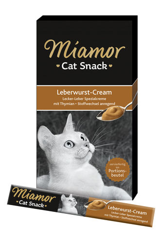 Miamor Cat Cream Maksatahna 6x15g kissan herkku - Kissan herkut - 4000158743039 - 1