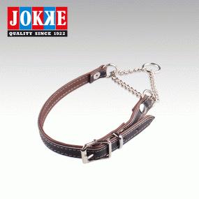 Jokke Niko Säädettävä Puolikiristävä Nahkapanta - Koiran nahkapannat - 6417114170989 - 1