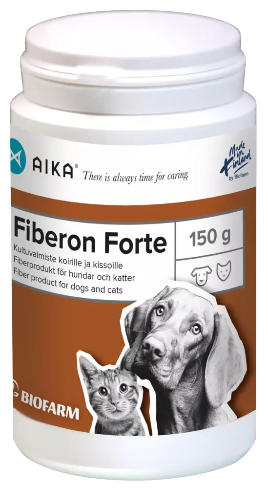 Aika Fiberon Forte 150g kissoille ja koirille - Koiran lisäravinteet - 6416225010139 - 1