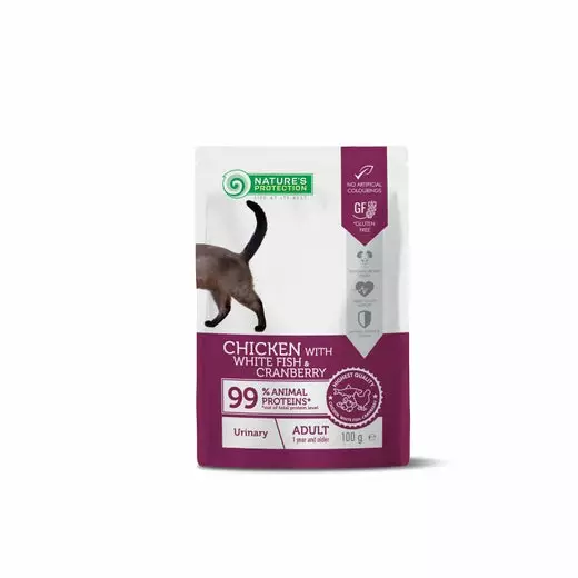 Natures Protection Cat Urinary 100g - Märkäruokapussit - 4779051636549 - 1