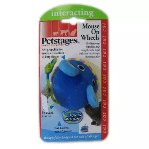 Petstages Mouse on Wheels - Kissan leluhiiret - 871864003519 - 1