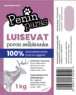 Penin paras poron selkäranka 1kg - Muut koiran raakaruoat - PENINPOROSELKA - 1