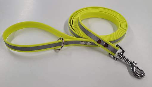 Biothane heijastinhihna Keltainen 2m koiralle - Koiran muut hihnat - BIOTHANE2KH - 1