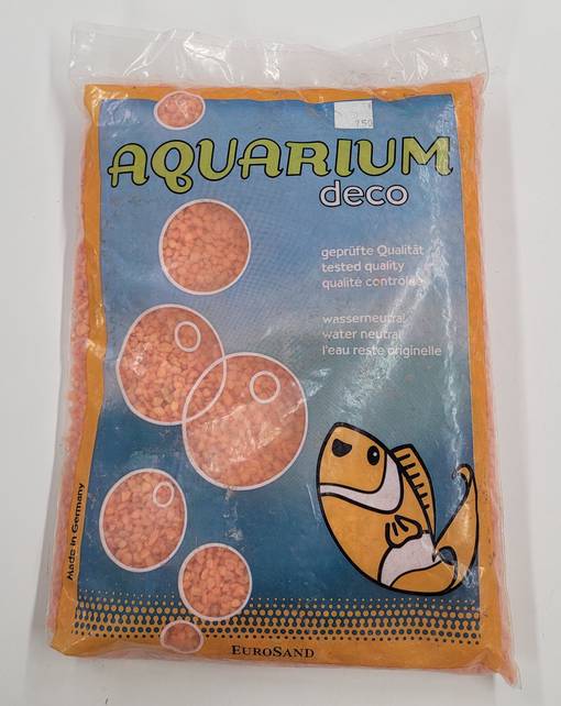 Aquarium Deco Oranssi Akvaariosora Akvaariohiekka - Akvaarion hiekat - ORANSSI - 1