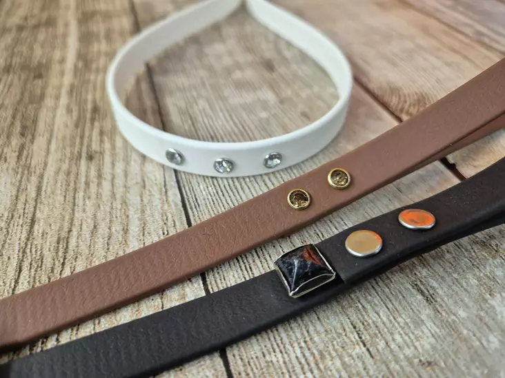 Biothane koristeellinen näyttelytalutin - Koiran näyttelyhihnat - BIOTHANEKNTV - 1